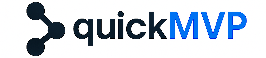 Логотип quickMVP - разработка приложений с AI